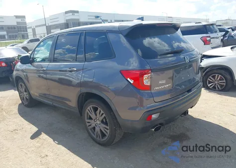 2019 Honda Passport Ex-L z USA, uszkodzony, nr VIN 5FNYF7H57KB012189